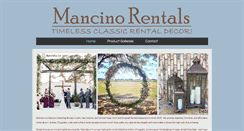 Desktop Screenshot of mancinoiron.com