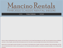 Tablet Screenshot of mancinoiron.com